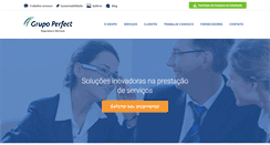 Desktop Screenshot of grupoperfect.com.br